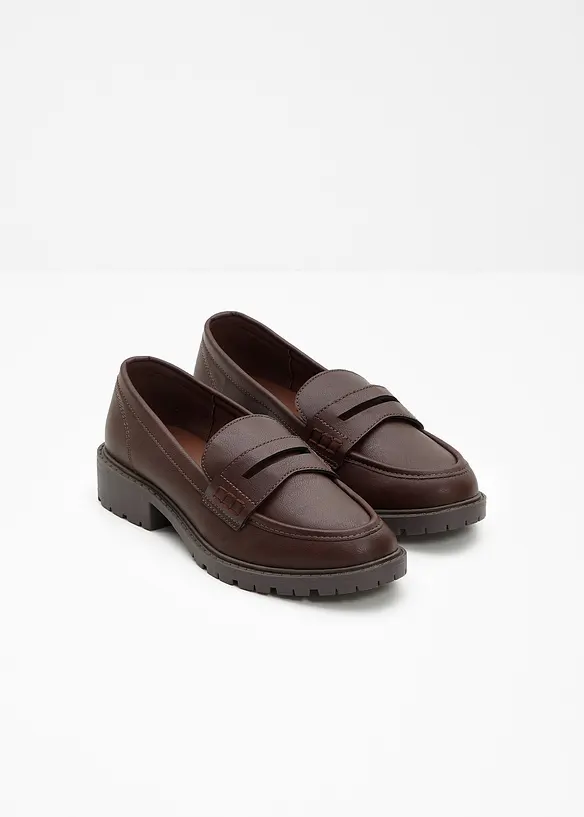 Loafers med grove s&aring;ler, bonprix