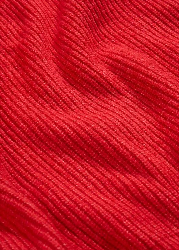 Oversized genser med krage, bonprix