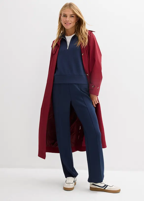 Sweatshirt i mykt scuba-materiale, bonprix