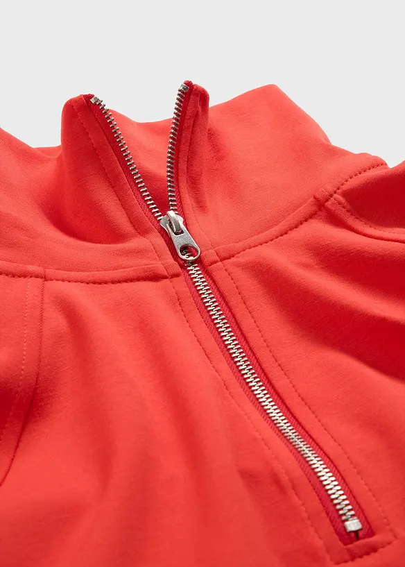 Sweatshirt i mykt scuba-materiale, bonprix