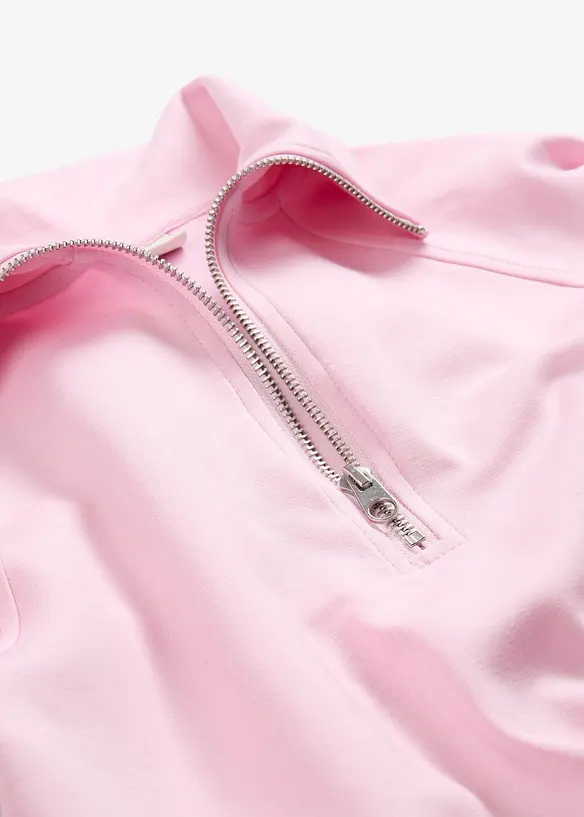 Sweatshirt i mykt scuba-materiale, bonprix