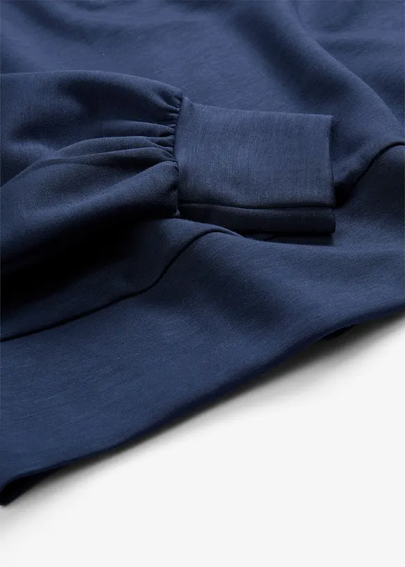 Sweatshirt i mykt scuba-materiale, bonprix