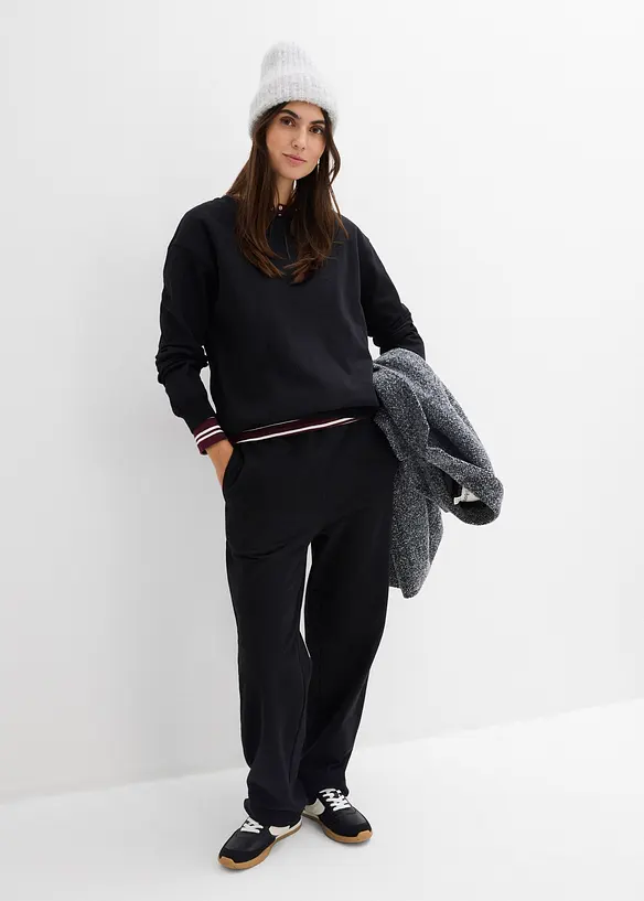 2-i-1-mamma- og ammesweatshirt i 100% &oslash;kologisk bomull, bonprix