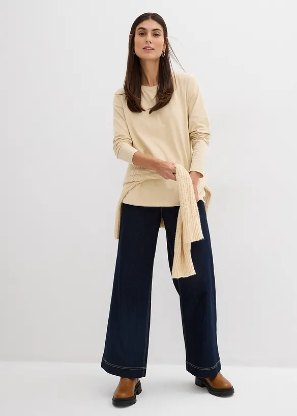 Mammatopp i &oslash;kologisk bomull med ammefunksjon (2-pack), bonprix