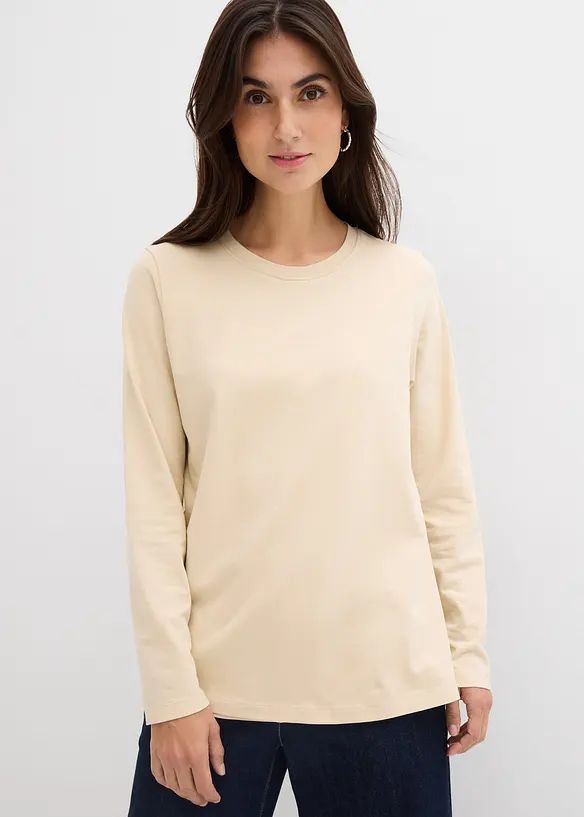 Mammatopp i &oslash;kologisk bomull med ammefunksjon (2-pack), bonprix