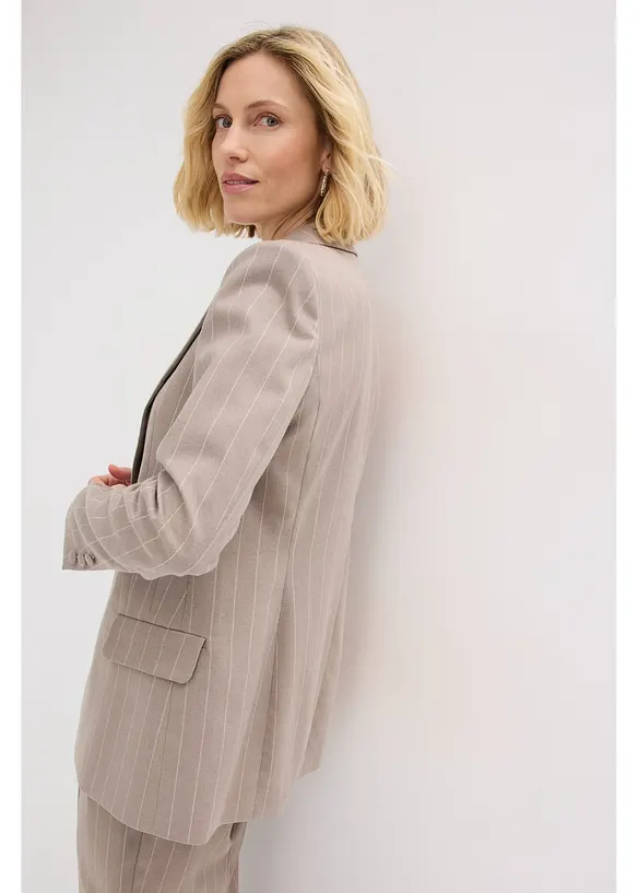 Blazer med n&aring;lestripe-m&oslash;nster, bonprix