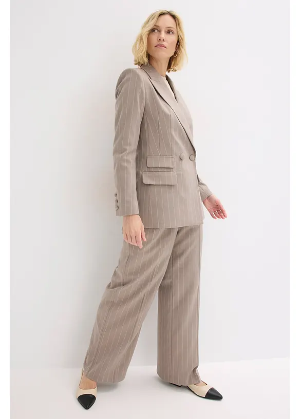 Blazer med n&aring;lestripe-m&oslash;nster, bonprix