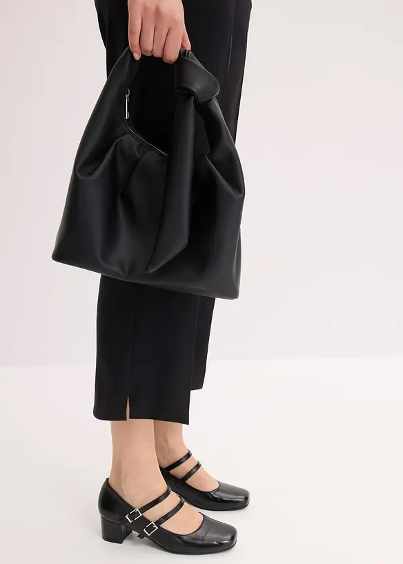 3/4-lang bukse i smal modell med splitt, bonprix