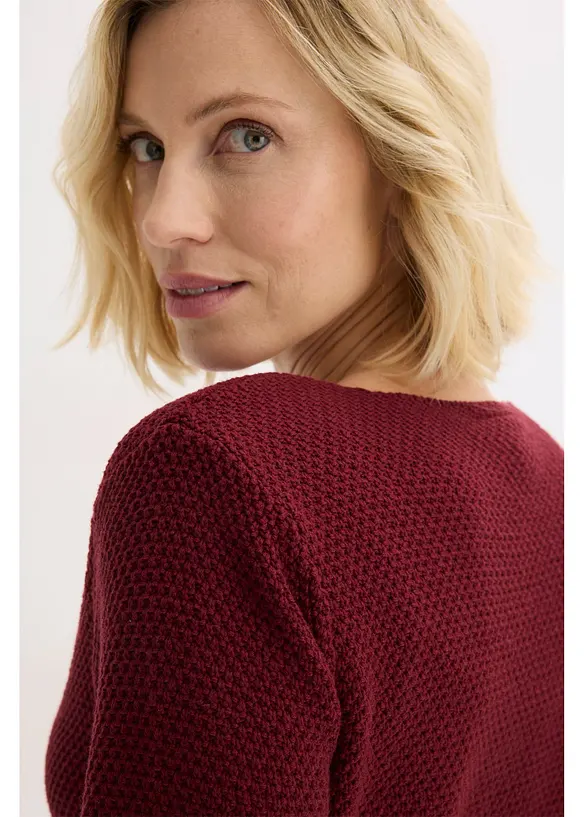 Strikket blazer, bonprix