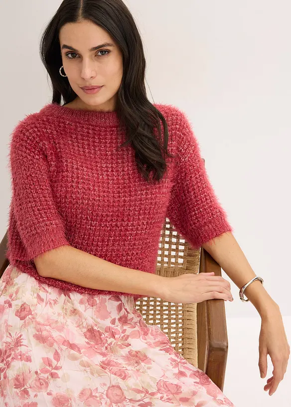 Grovstrikket genser, bonprix