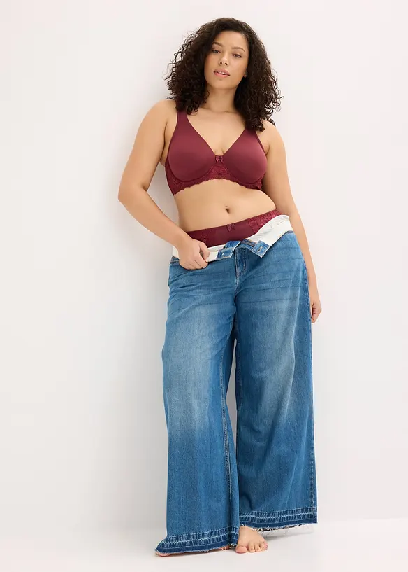 T-skjorte-BH med polstrede stropper, bonprix