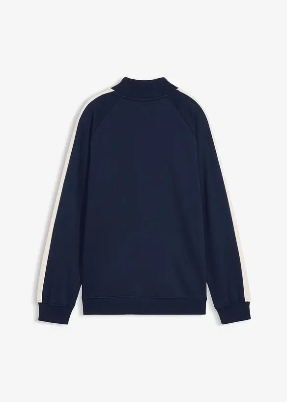 Sweatjakke i 100% &oslash;kologisk bomull, bonprix