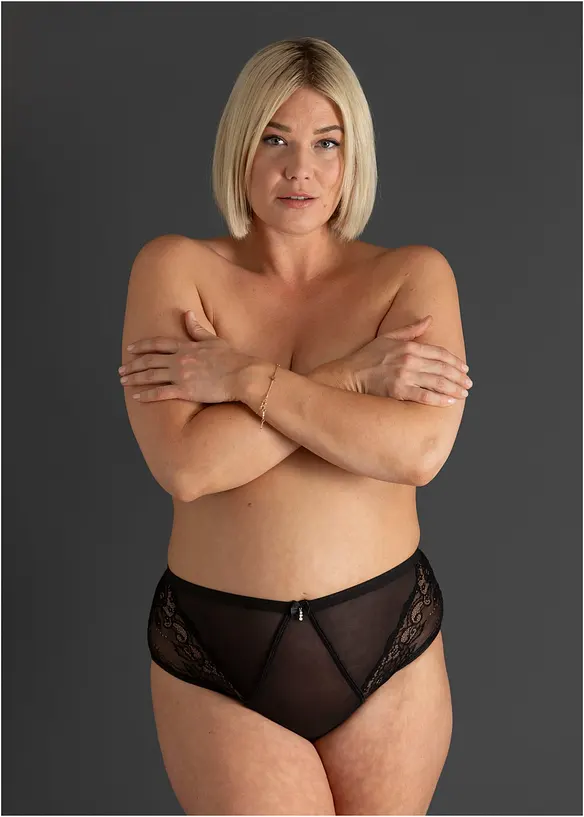 High Waist-truse ouvert, bonprix