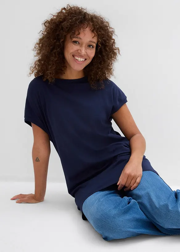 Lang topp i 100% bomull, bonprix