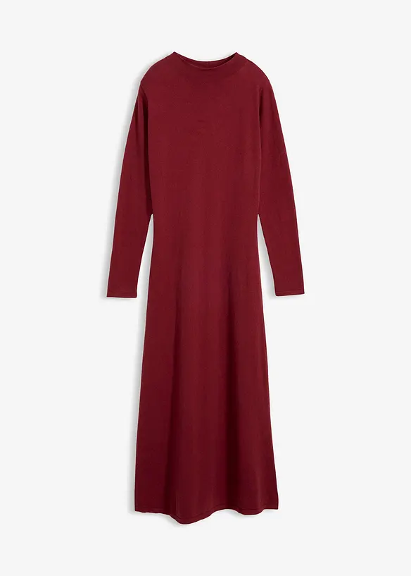 Maxikjole i finstrikk med kasjmir, bonprix