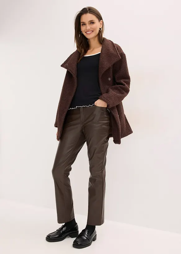 Ribbet topp, bonprix