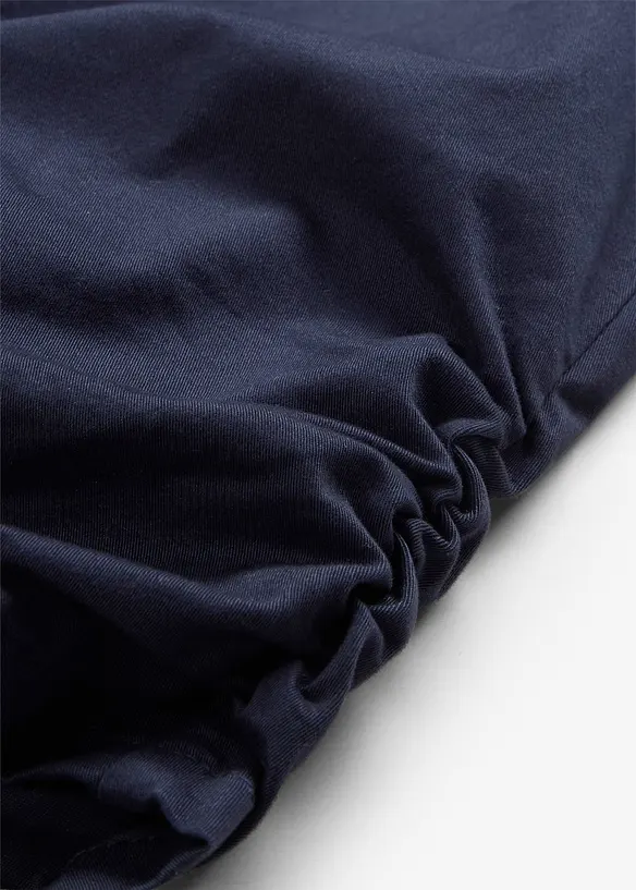 Capri-bukse i bomullsmiks med komfortlinning, bonprix