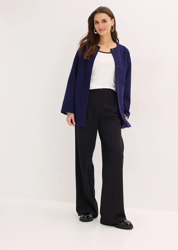 Ribbet topp, bonprix