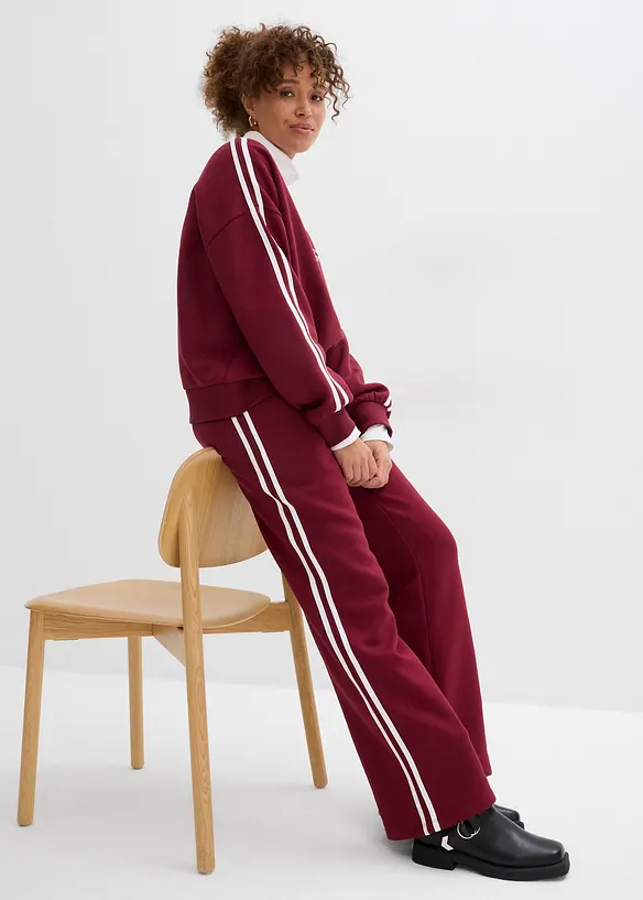 Joggebukse i myk bomullsmiks, bonprix