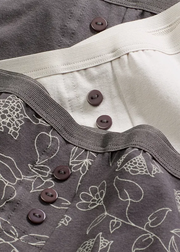 Lange boxershorts til dame (4-pack), bonprix