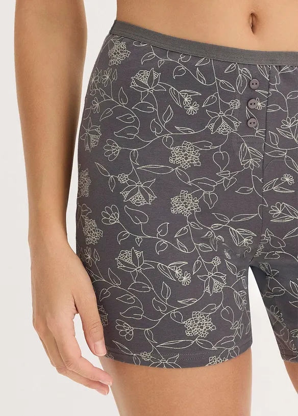 Lange boxershorts til dame (4-pack), bonprix