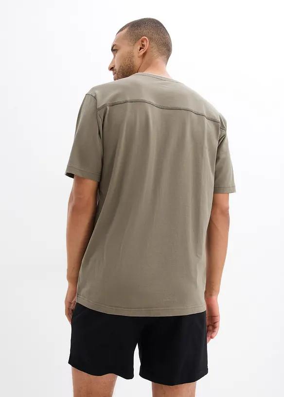 Kort pyjamas med myk bomull, bonprix