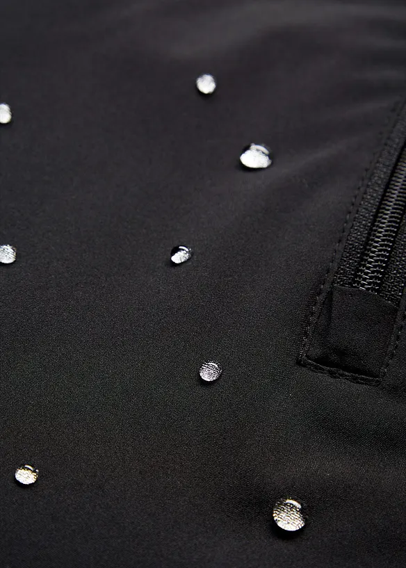 Skibukse med termofunksjon og High Waist komfortlinning, vanntett, Straight, bonprix