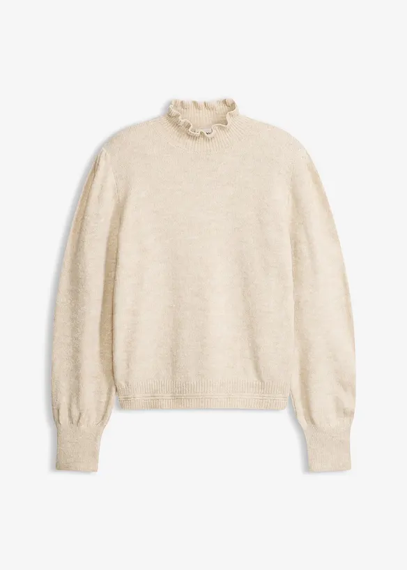 Genser med h&oslash;y hals, bonprix