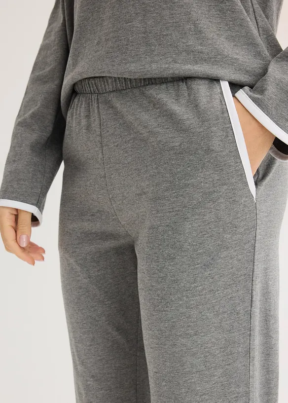 Pyjamas i 100% bomull, bonprix