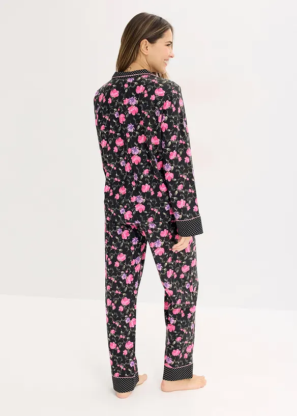 Pyjamas i 100% bomull, bonprix