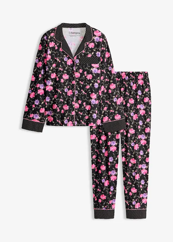 Pyjamas i 100% bomull, bonprix