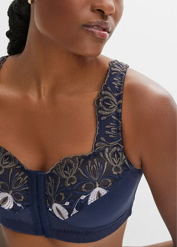 Avlastnings-BH uten spiler med praktisk lukning foran, bonprix