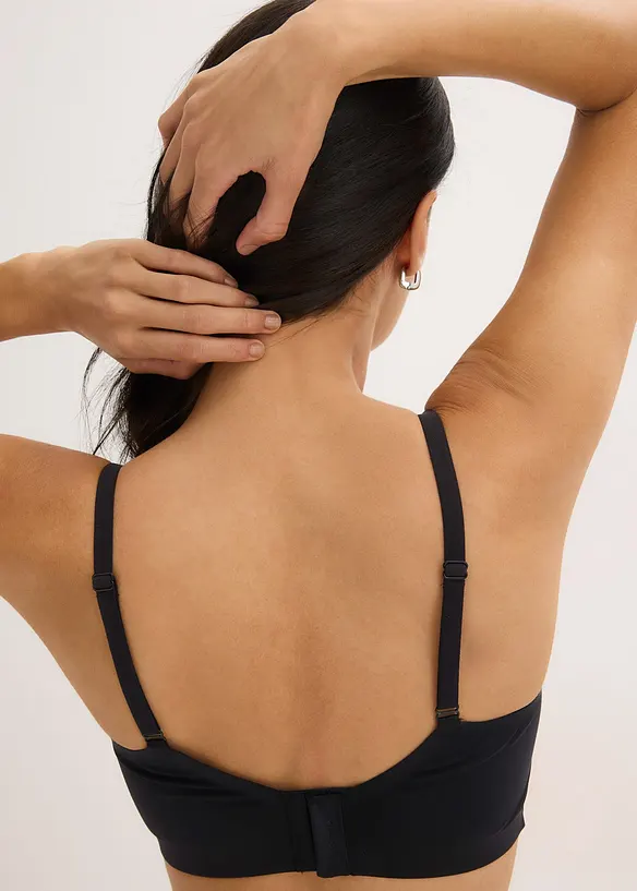 Padded Feel Comfort Lasercut-amme-BH uten b&oslash;yle, bonprix