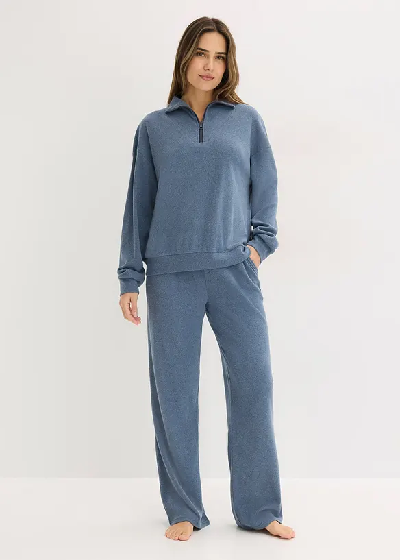 Kosedress av myk vaffeljersey, bonprix