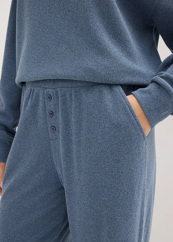 Kosedress av myk vaffeljersey, bonprix