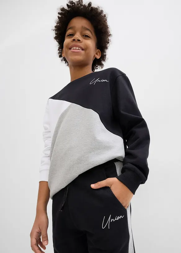 Joggebukse i ren &oslash;kologisk bomull, bonprix