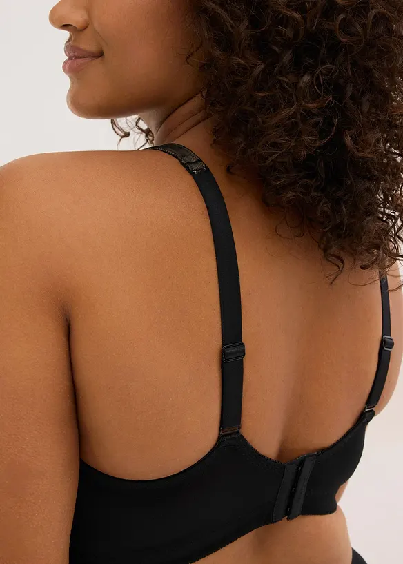 Avlastnings-BH uten spiler med vatterte skulderb&aring;nd, bonprix