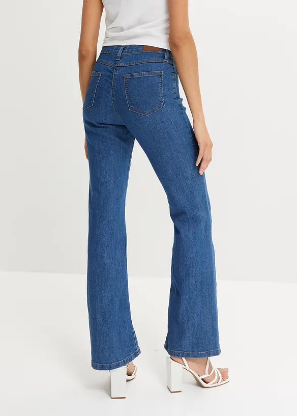 Bootcut-jeans Mid Waist, Stretch, bonprix