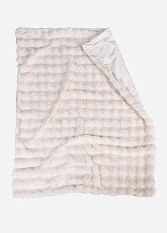 Forseggjort, mykt pledd, bonprix