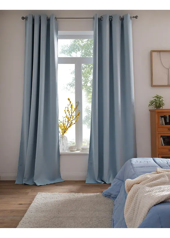 M&oslash;rkleggingsgardin, kommer i mange st&oslash;rrelser (1-pack), bonprix