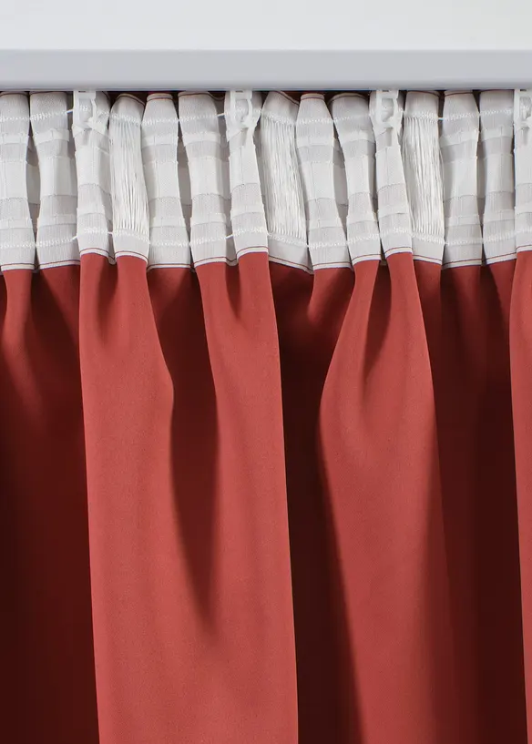 M&oslash;rkleggingsgardin, kommer i mange st&oslash;rrelser (1-pack), bonprix