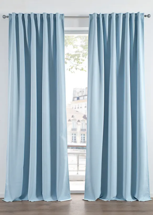 M&oslash;rkleggingsgardin, kommer i mange st&oslash;rrelser (1-pack), bonprix