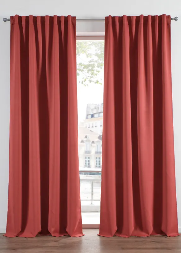 M&oslash;rkleggingsgardin, kommer i mange st&oslash;rrelser (1-pack), bonprix