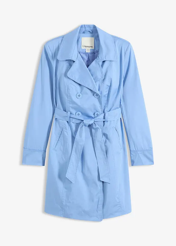Trenchcoat i bomull, bonprix