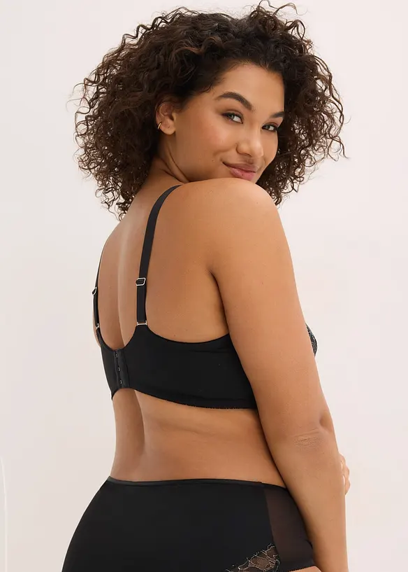 Minimizer-BH med delikate blonder, bonprix