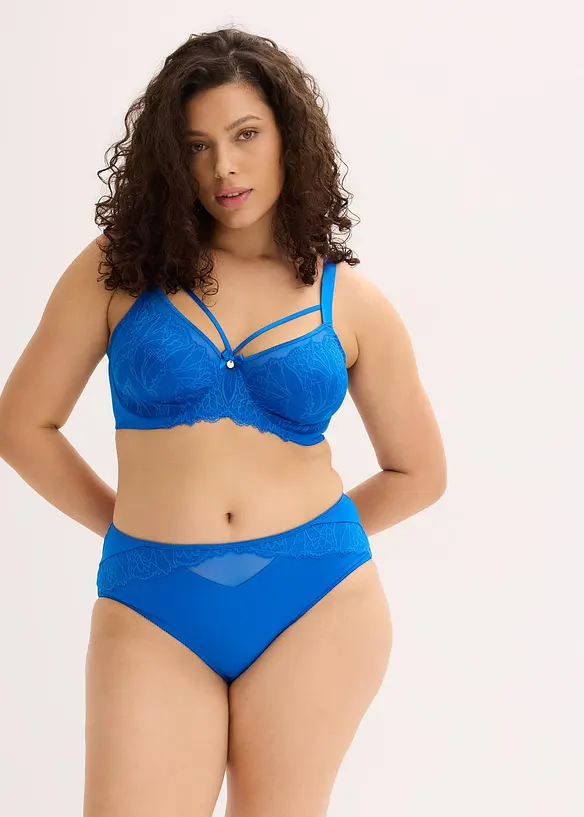 Minimizer-BH med delikate blonder, bonprix