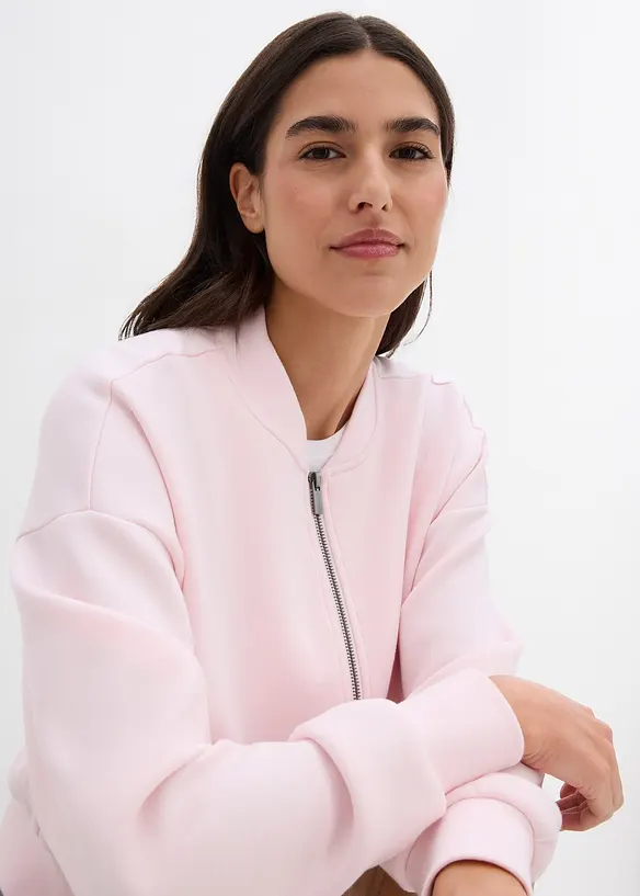 Bomberjakke av myk viskosemiks, bonprix