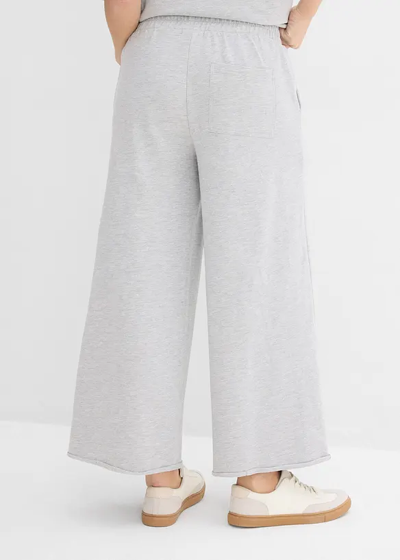 7/8-joggebukse i &oslash;kologisk bomull, bonprix