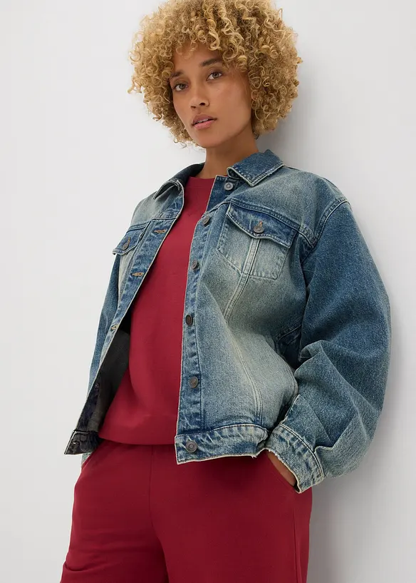 7/8-joggebukse i &oslash;kologisk bomull, bonprix