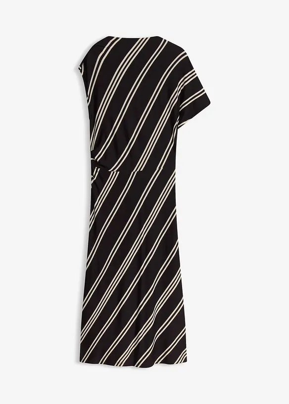 Midikjole i myk viskosemiks, bonprix